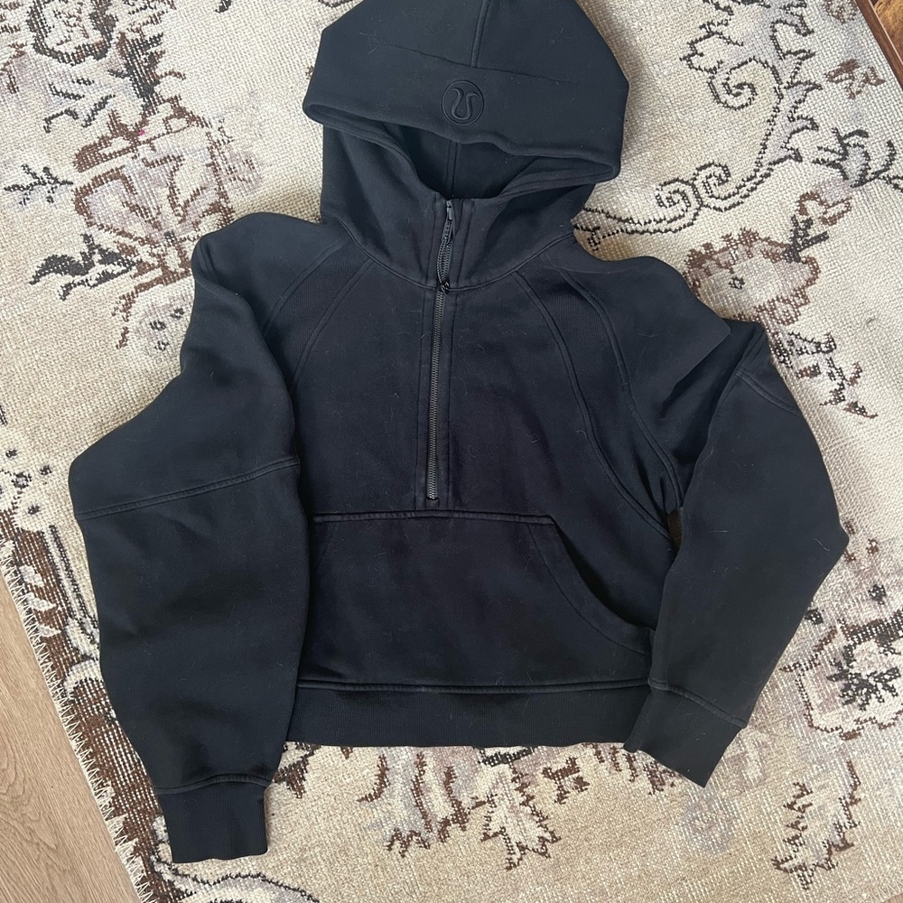 Lululemon Black Scuba Oversized Hoodie